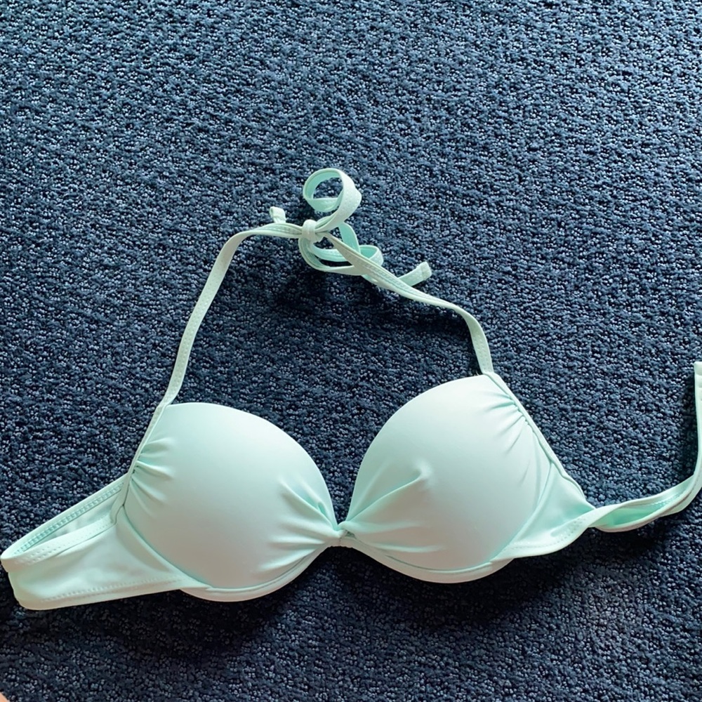 Light blue Bikini top